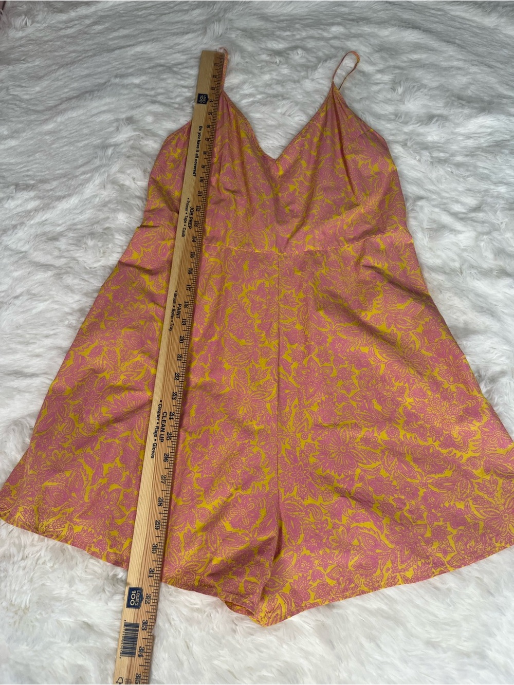 Anthropologie Lilka Saffron Romper Size Medium - Picture 7 of 7